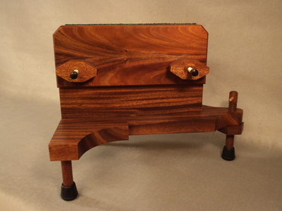 Mahogany Rifle Gun Vise/Shooting Rest | Sportsmans Accessories