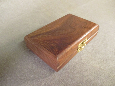 Small Burled Walnut Cartridge Case | Sportsmans Accessories