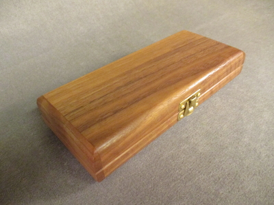 Large Quilted Walnut with Quilted Cherry Ends | Traveler Humidors/Collectors Cases