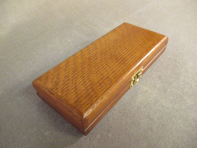 Large Stained Quarter Sawn White Oak | Traveler Humidors/Collectors Cases
