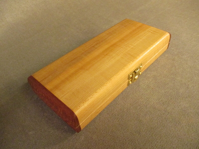 Large Tiger-Striped Maple | Traveler Humidors/Collectors Cases