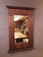 Image Arts & Crafts Mirror Black Walnut & Black Cherry