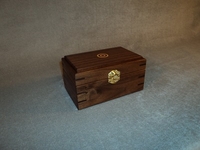 Image Walnut Cartridge Box for Target Shooters