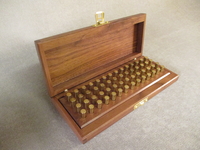 Image Burled Walnut Cartridge Case