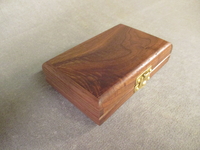 Image Small Burled Walnut Cartridge Case