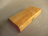 Image Large Aged Bird's Eye Maple with Walnut Ends